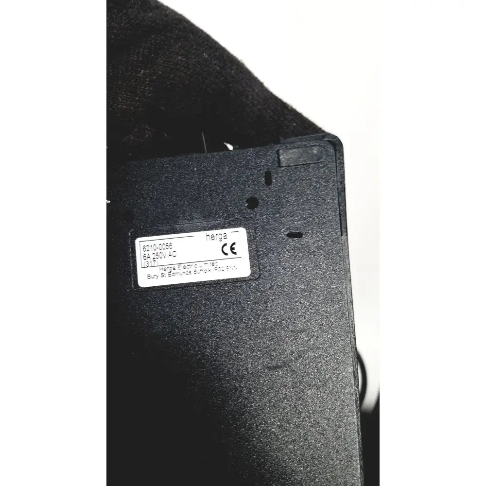 Black textured plastic back of covidien super dimension i logic in reach navigation system with white label and ce certification