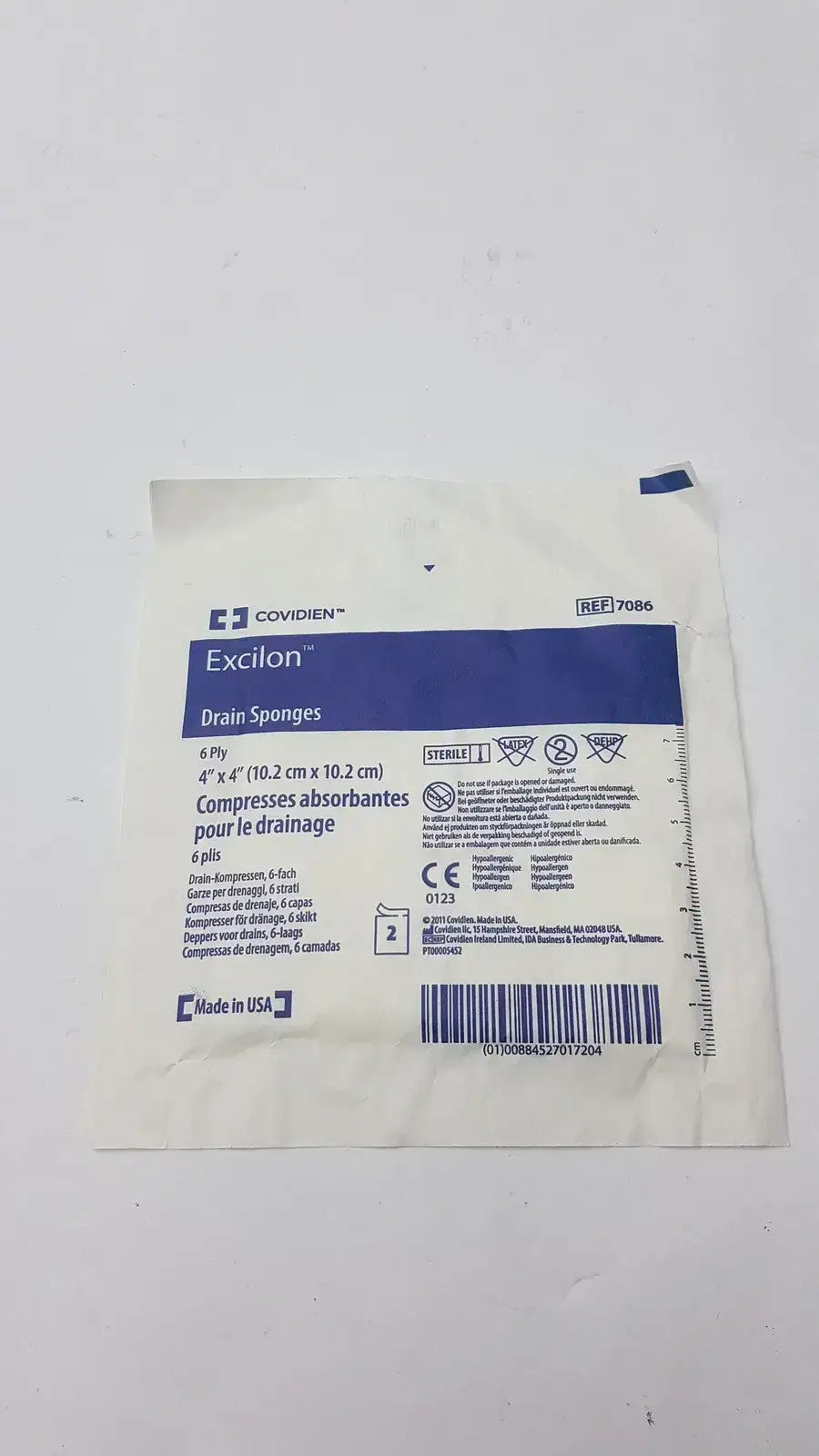 Covidien Coviidien 7086 Exciilon 6-Ply 4" x 4" Dressing, new product photo 2