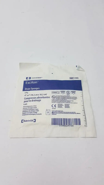 Covidien Coviidien 7086 Exciilon 6-Ply 4" x 4" Dressing, second-hand product photo 1