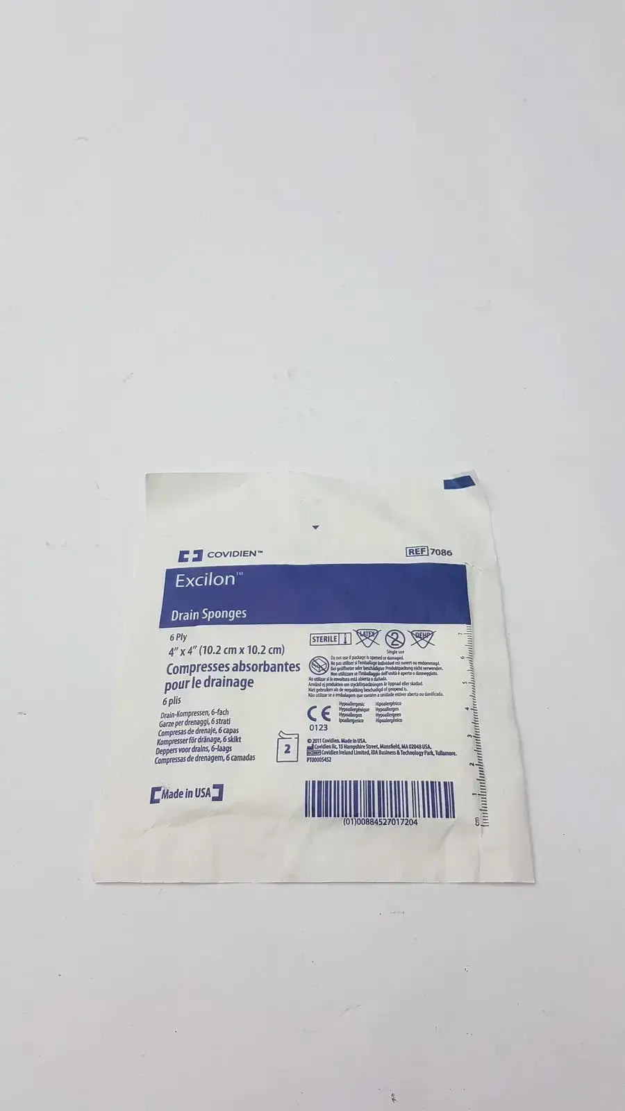 Covidien Coviidien 7086 Exciilon 6-Ply 4" x 4" Dressing, new product photo 7