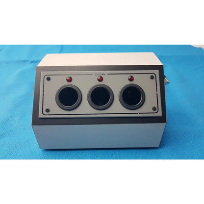 Cow Industries 3-Well Ophthalmic Desk Charger Station Base - Ophthalmic Desk Charger Station Base