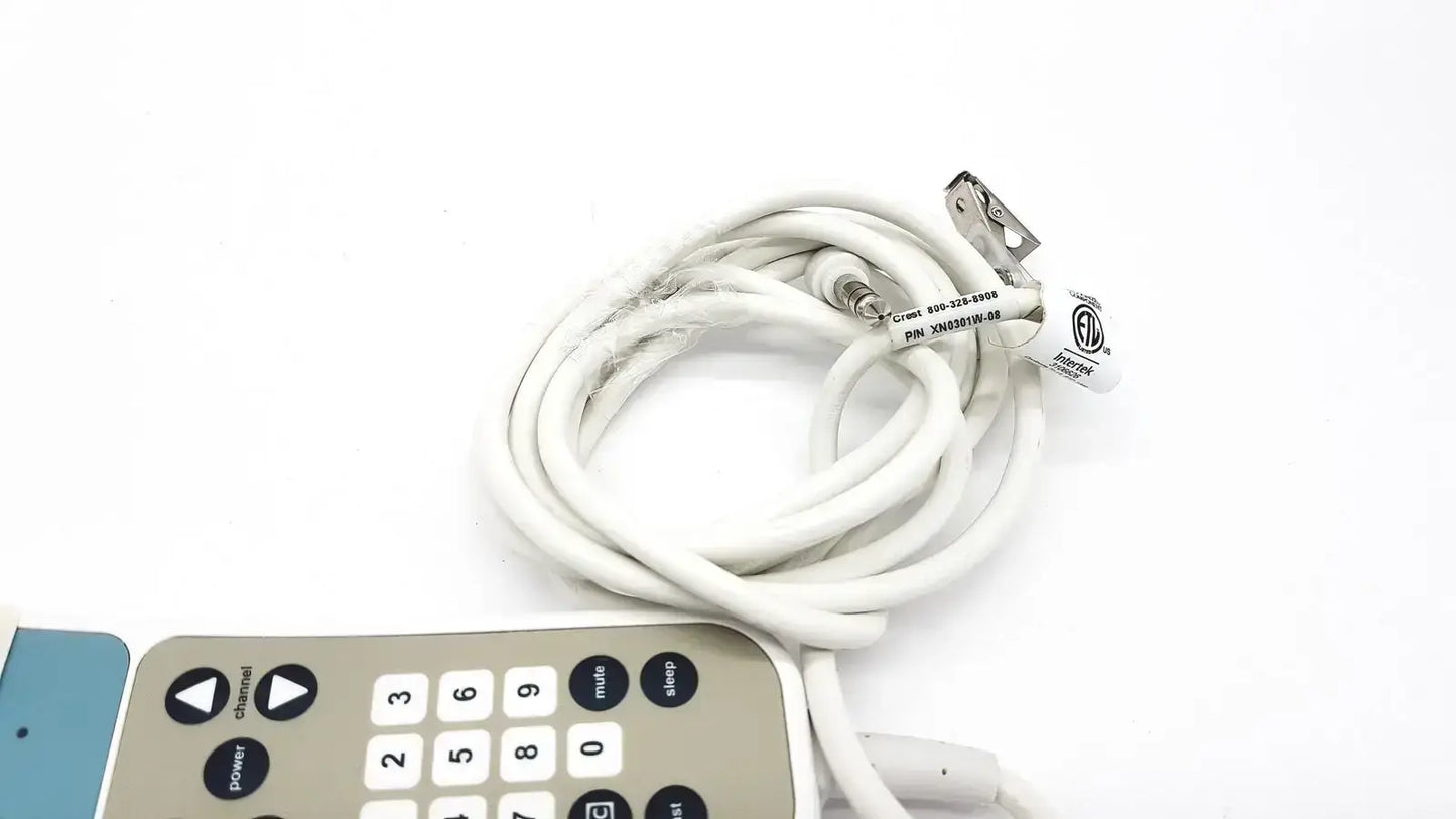 CREST ELITE INFRARED PILLOW SPEAKER P/N XN0301W-08 Pillow Speaker, as-is (for parts) product photo 17