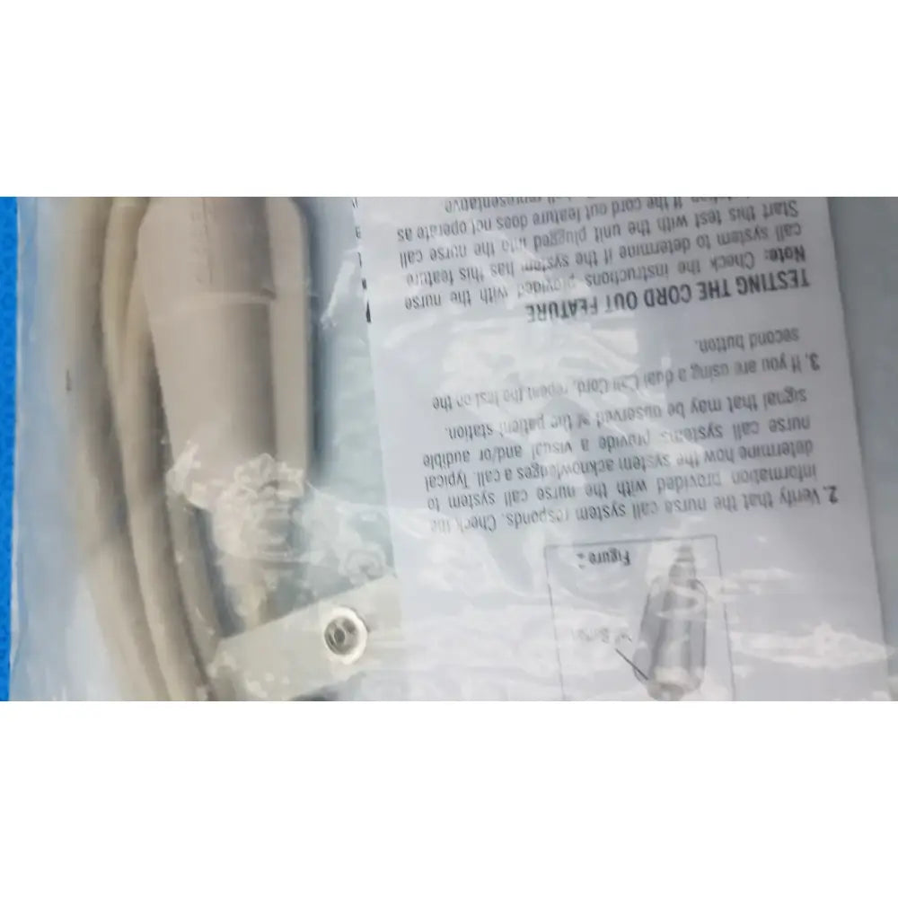 Crest Healthcare 7700B-12 Call Cord – 1/4" Plug – 12ft – Beige – Single Patient Nurse Call Cord, second-hand product photo 4