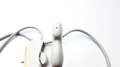 Gray ultrasound transducer with ergonomic grip and coiled cables for criticare 506nt3 series comfort cuff patient monitor