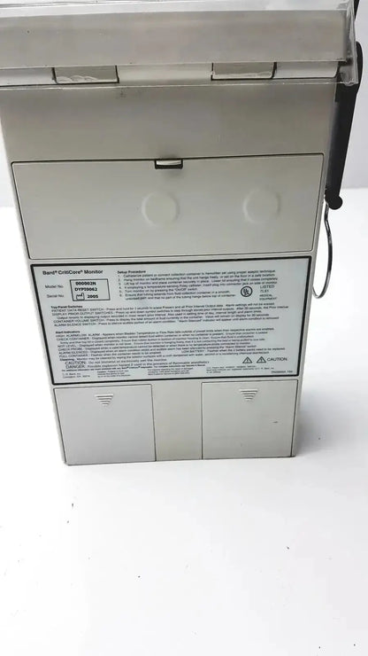 Bard CritiCore Fluid Output and Temperature Monitor Model 000002N Patient Monitor, second-hand product photo 7