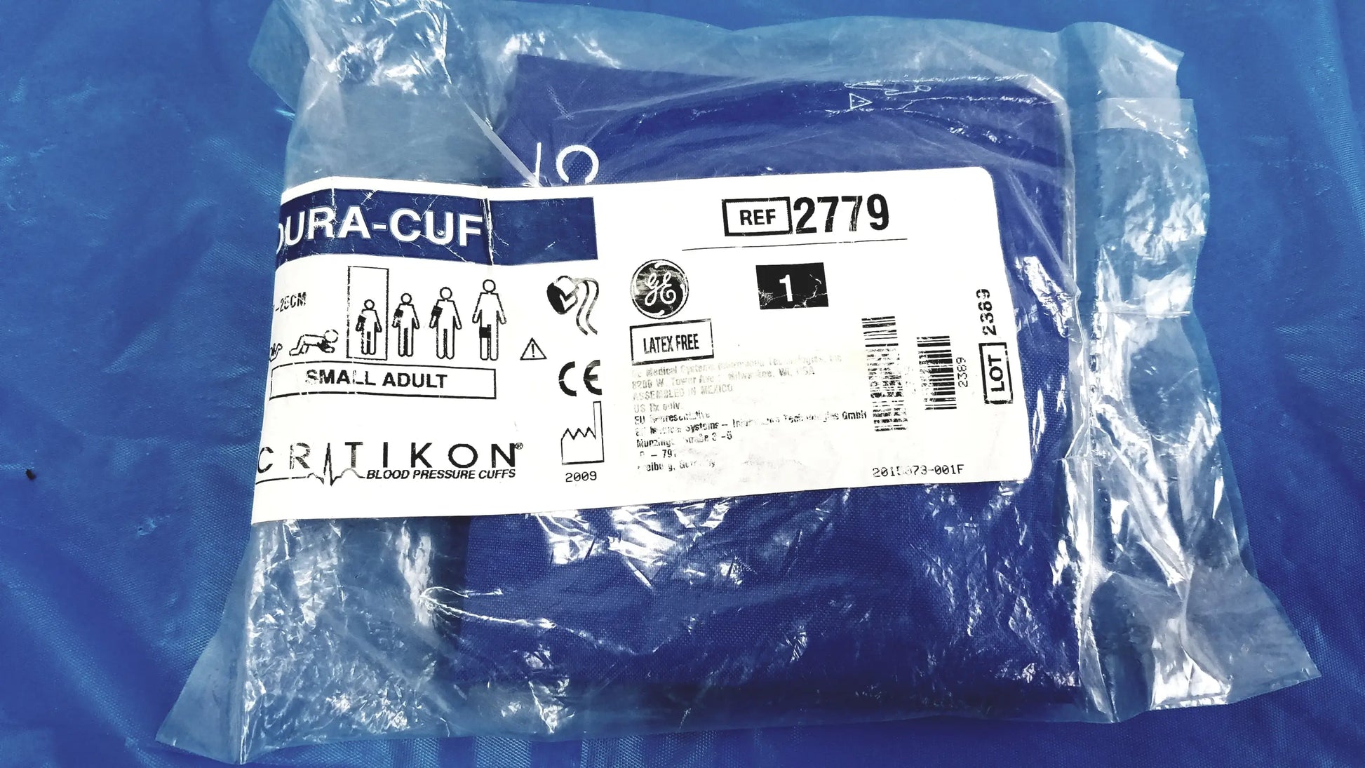 Critikon Dura-Cuf Blood Pressure Cuff Small Adult Ref 2779 Blood Pressure Cuff, second-hand product photo 1