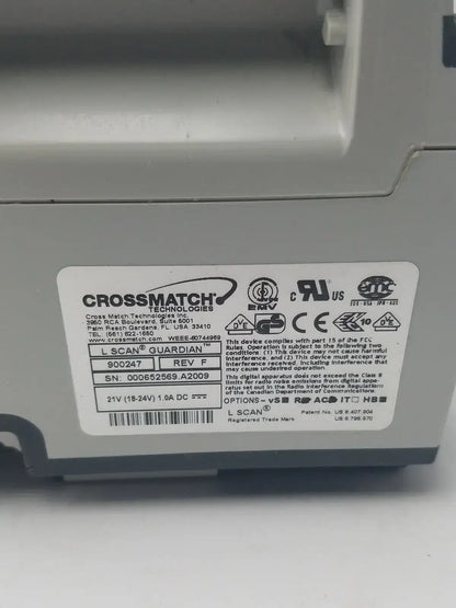 CrossMatch L Scan Guardian Fingerprint Scanner 900247 Fingerprint Scanner, second-hand product photo 4