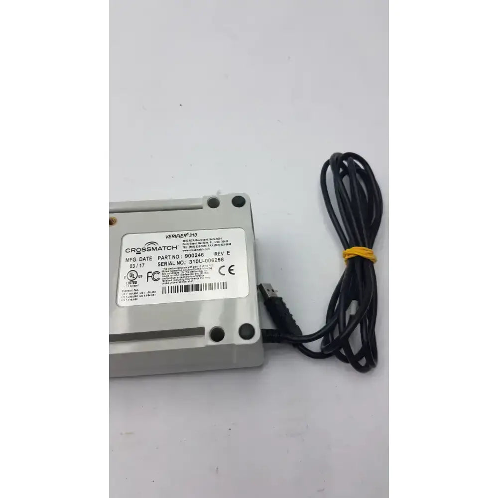 Crossmatch Verifier 310 LC Fingerprint Capture Device Fingerprint Scanner, second-hand product photo 9