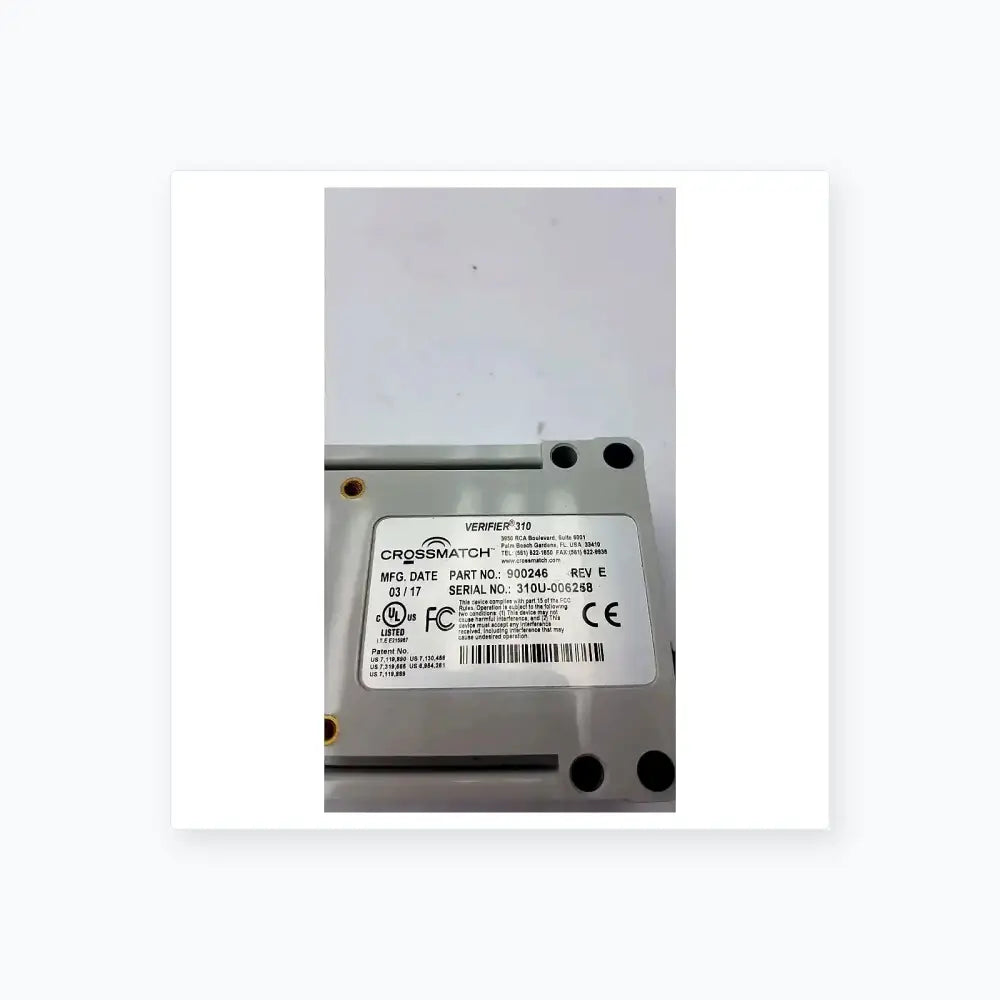 Crossmatch Verifier 310 LC Fingerprint Capture Device Fingerprint Scanner, second-hand product photo 11