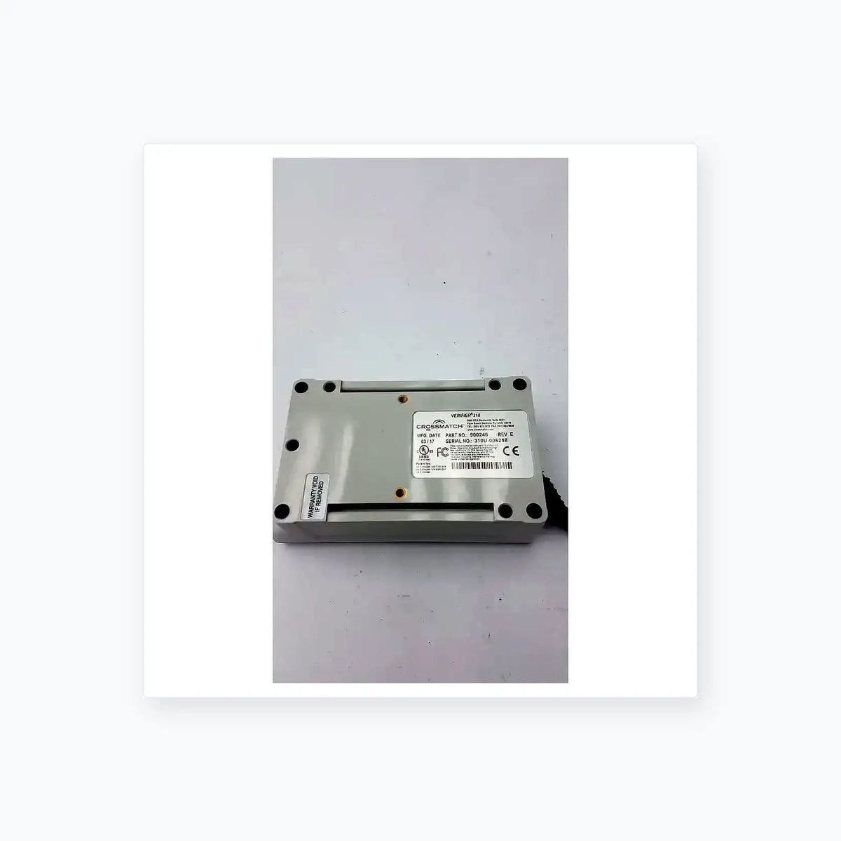 Crossmatch Verifier 310 LC Fingerprint Capture Device Fingerprint Scanner, second-hand product photo 8