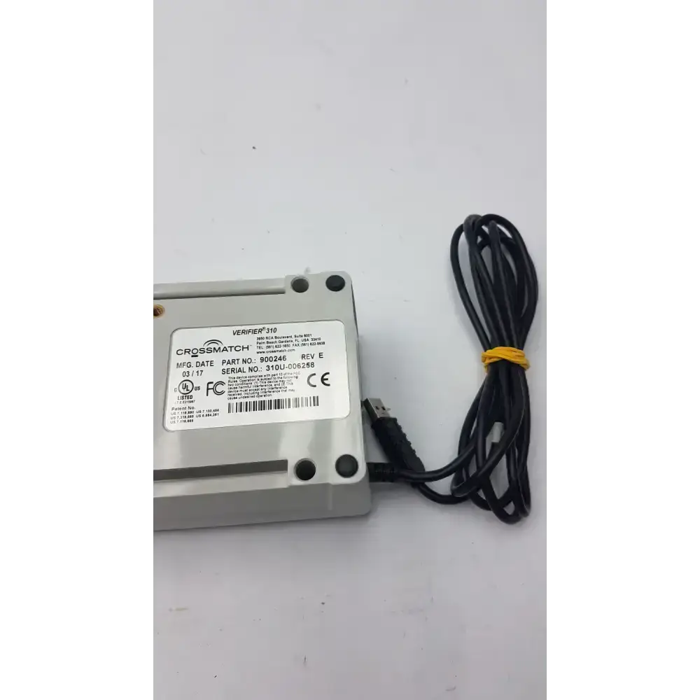 Crossmatch Verifier 310 LC Fingerprint Capture Device Fingerprint Scanner, second-hand product photo 9