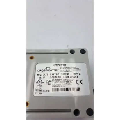 Crossmatch Verifier 310 LC Fingerprint Capture Device Fingerprint Scanner, second-hand product photo 11