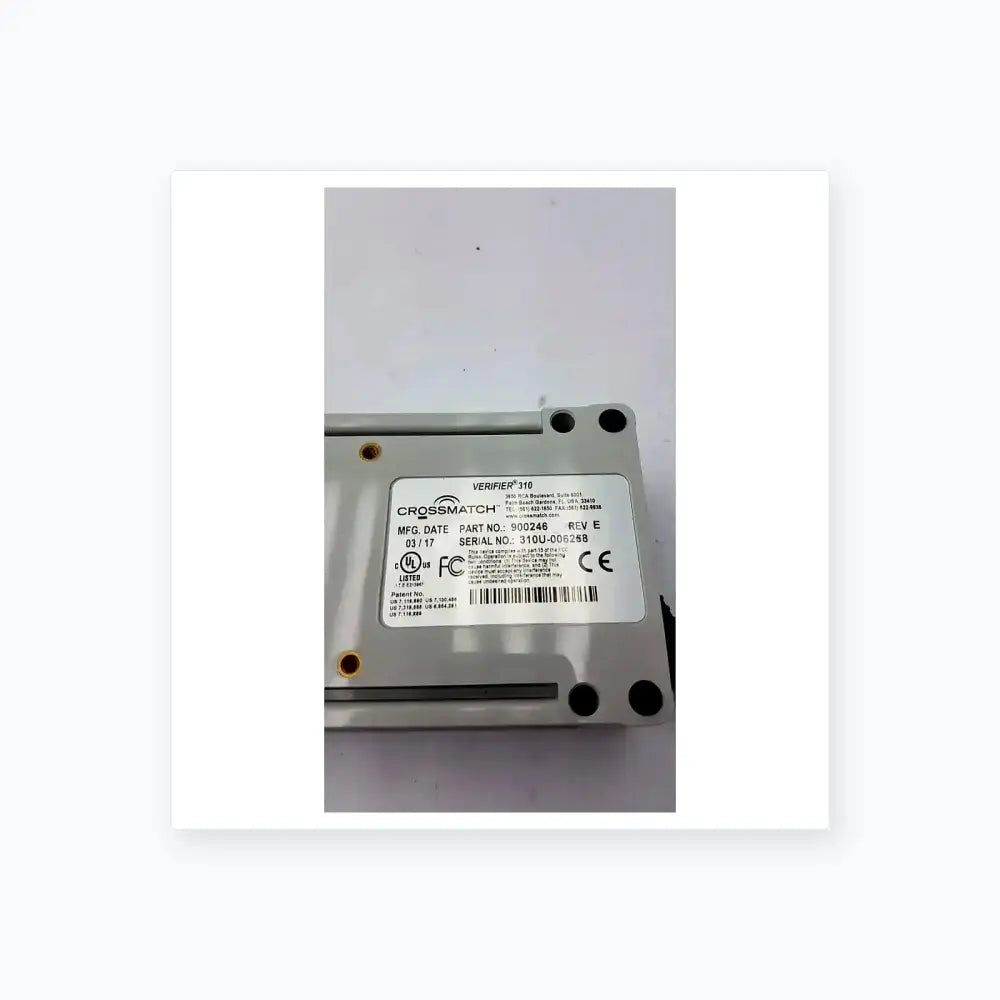 Crossmatch Verifier 310 LC Fingerprint Capture Device Fingerprint Scanner, second-hand product photo 10