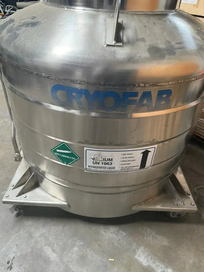 Cryofab Helium UN 1963 Non Magnetic Refrigerated Liquid Medical Gas, second-hand product photo 5