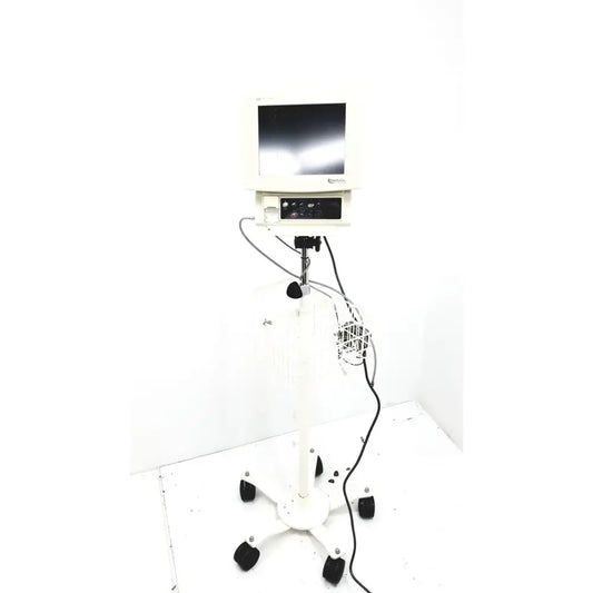 Reuse Medical CSI CRITICARE 8100 Series Poet Plus Vital Signs Patient Monitor w/ Cart, Stand Patient Monitors, second-hand product photo 1