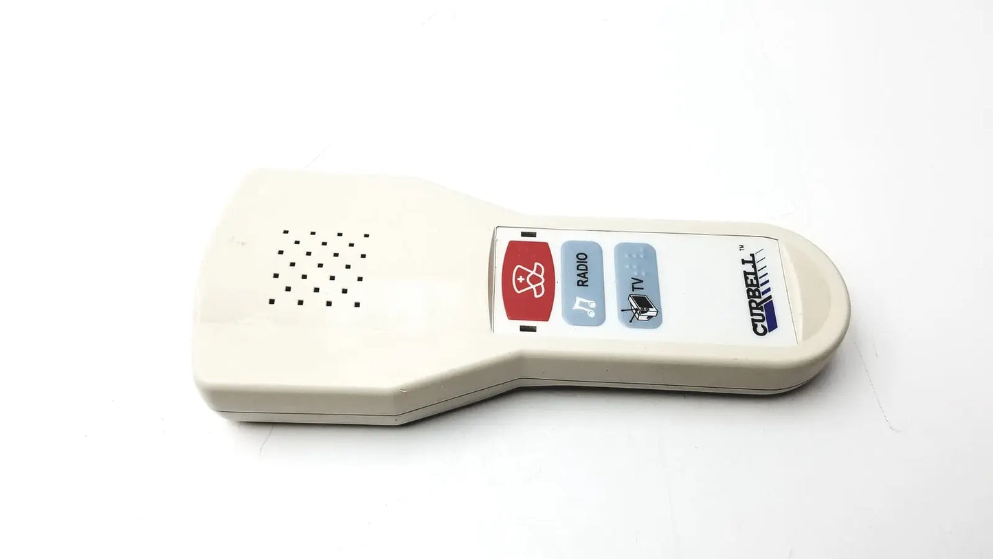Reuse Medical Curbell Gen III Analog Patient Pillow Speaker w/ Call Radio TV Buttons 3412-09 Nurse Call Equipment, second-hand product photo 1