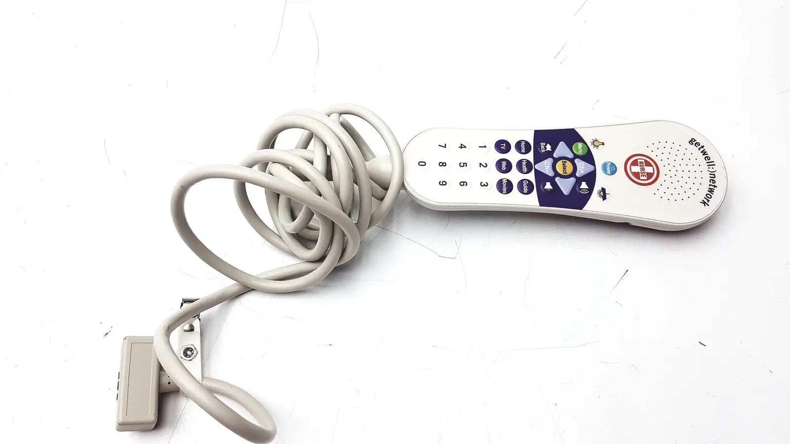 Reuse Medical Curbell Getwell Network Nurse Call Remote P/N: 4E370E-0103468 Nurse Call Equipment, second-hand product photo 1