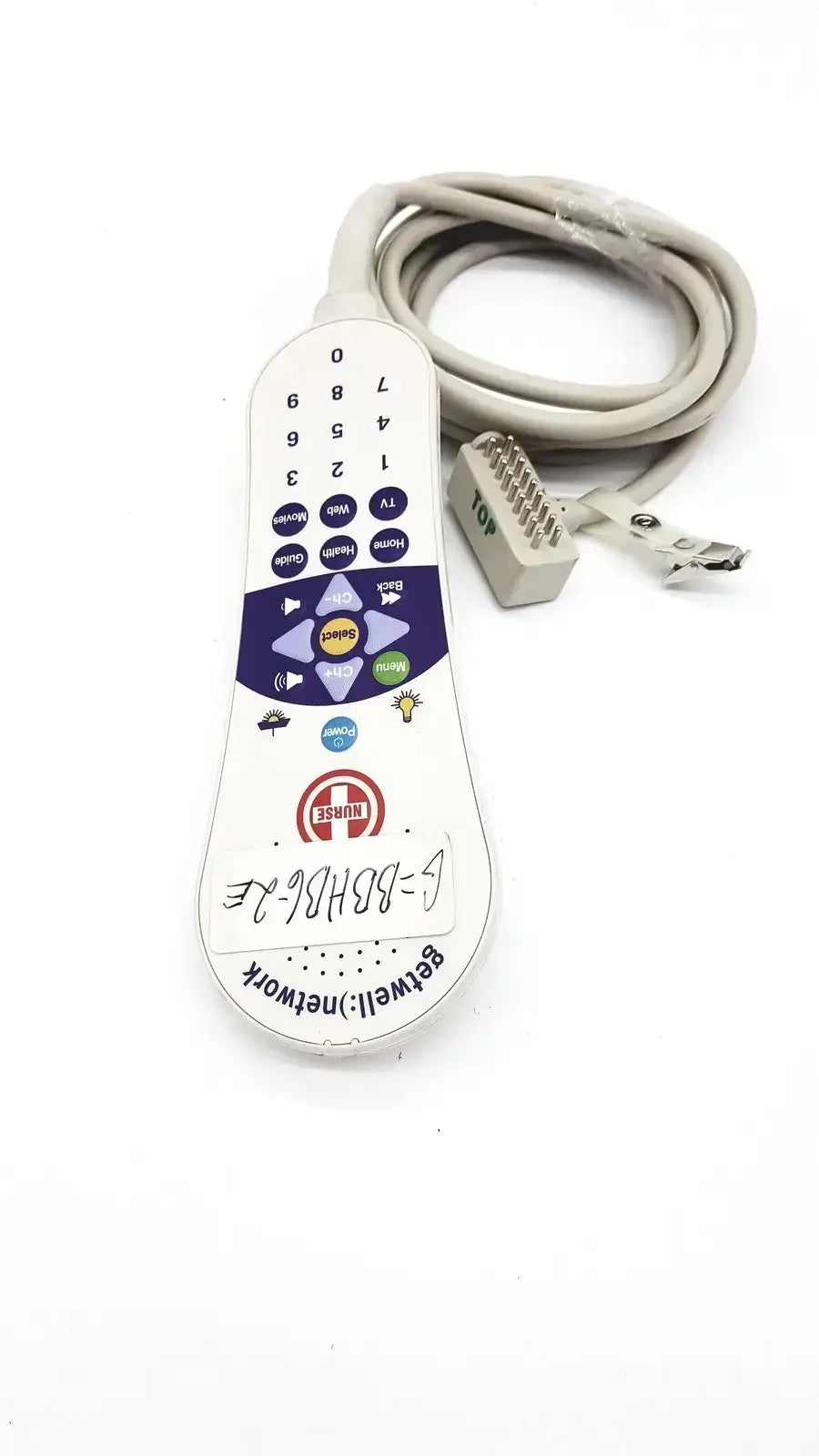 Curbell Getwell Network Nurse Call Remote P/N: 4E370E-0103488 Nurse Call Remote, as-is (for parts) product photo 5