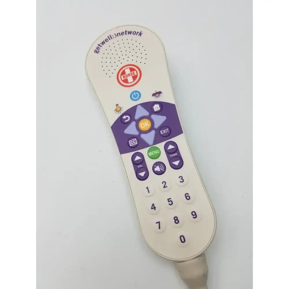 Curbell Getwell Network Nurse Call Remote P/N 4E370E-1013468 Nurse Call Remote, as-is (for parts) product photo 3