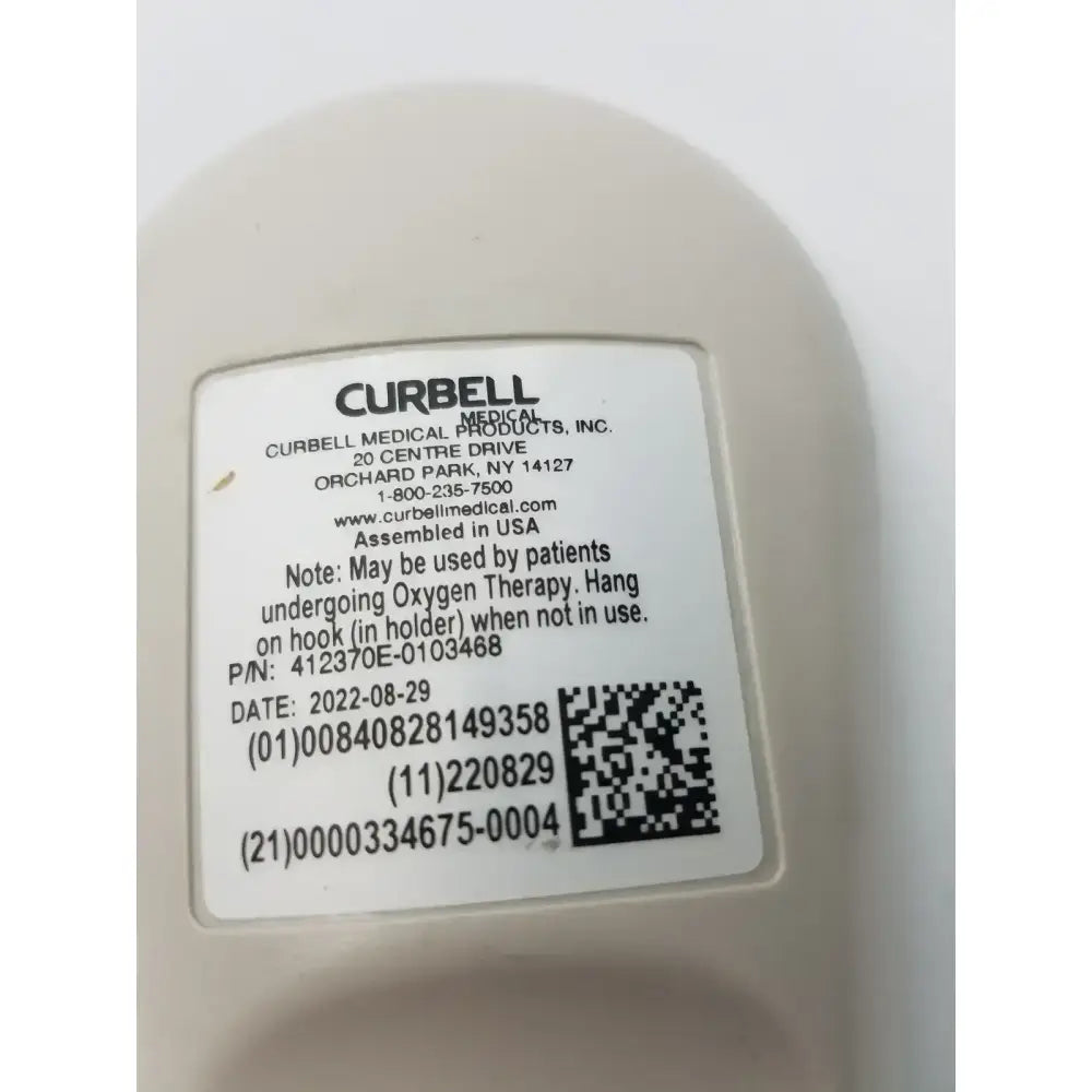 Curbell Getwell Network Nurse Call Remote P/N 4E370E-1013468 Nurse Call Remote, as-is (for parts) product photo 9