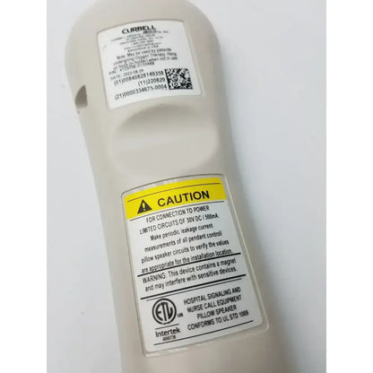 Curbell Getwell Network Nurse Call Remote P/N 4E370E-1013468 Nurse Call Remote, as-is (for parts) product photo 7