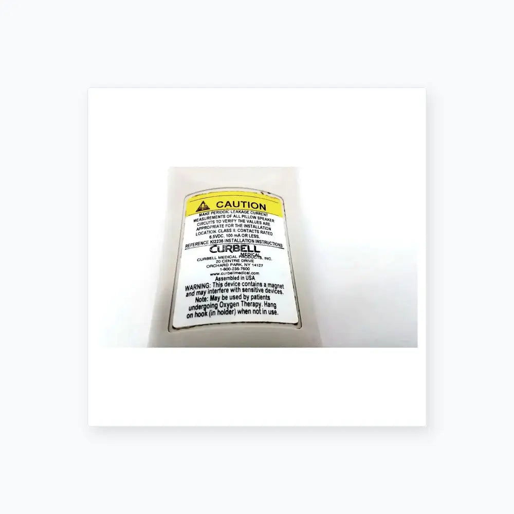 Curbell Getwell Network Nurse Call Remote P/N 5I412U-101021A Network Nurse Call Remote, second-hand product photo 8