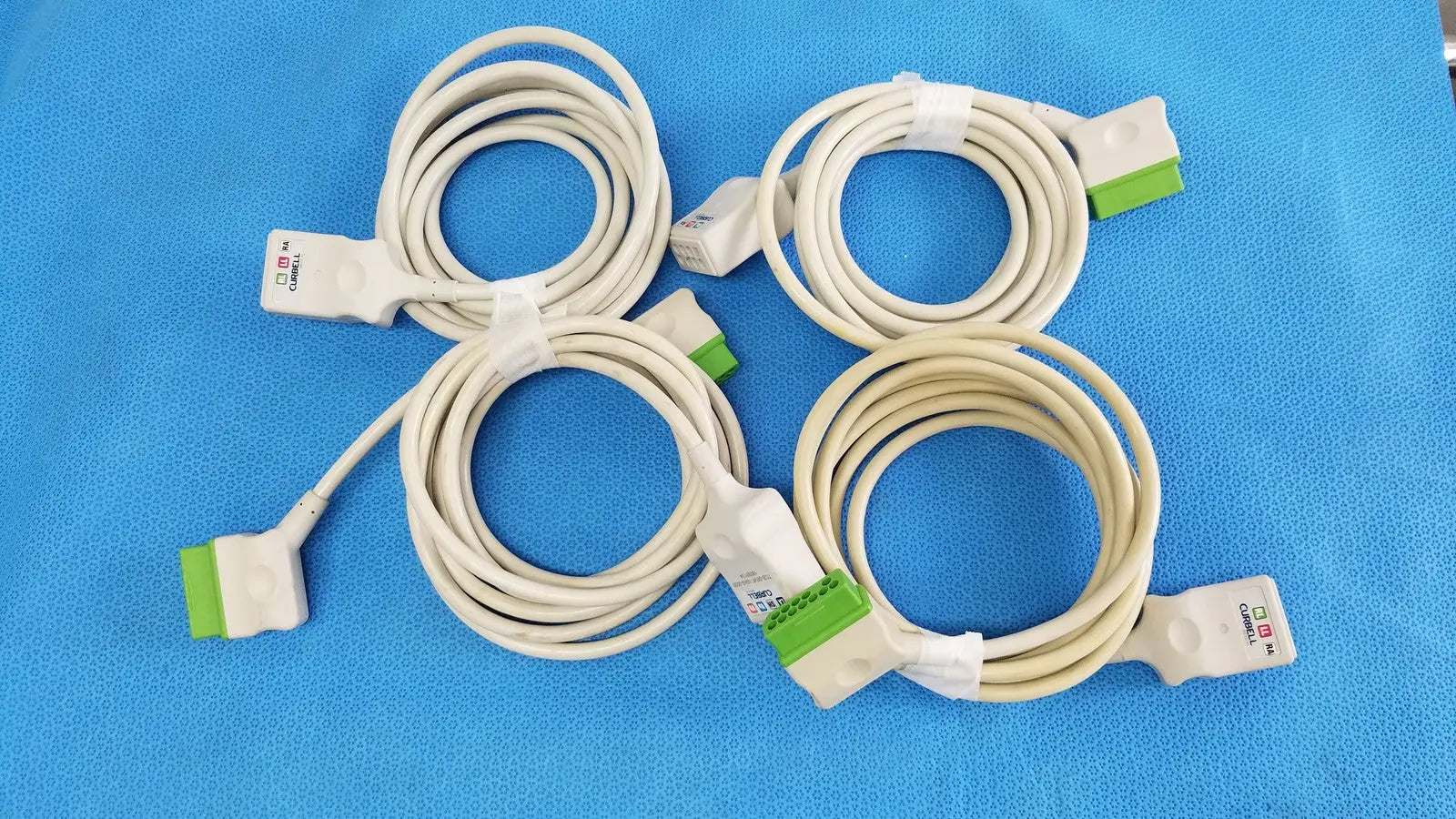 Reuse Medical CURBELL Medical ECG EKG Cable TCB-06VF-10AS-0000 Medical Cables & Cords, second-hand product photo 1