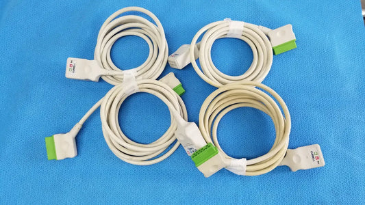 Reuse Medical CURBELL Medical ECG EKG Cable TCB-06VF-10AS-0000 Medical Cables & Cords, second-hand product photo 1
