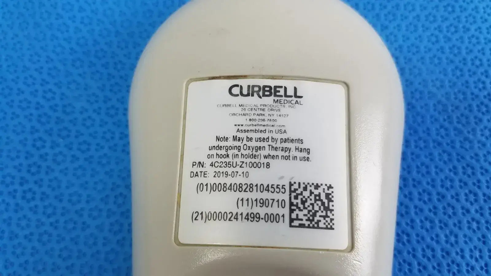 Curbell Medical Gen4 Pillow Speaker / Nurse Call / TV Remote Nurse Call Pillow Speaker, second-hand product photo 9