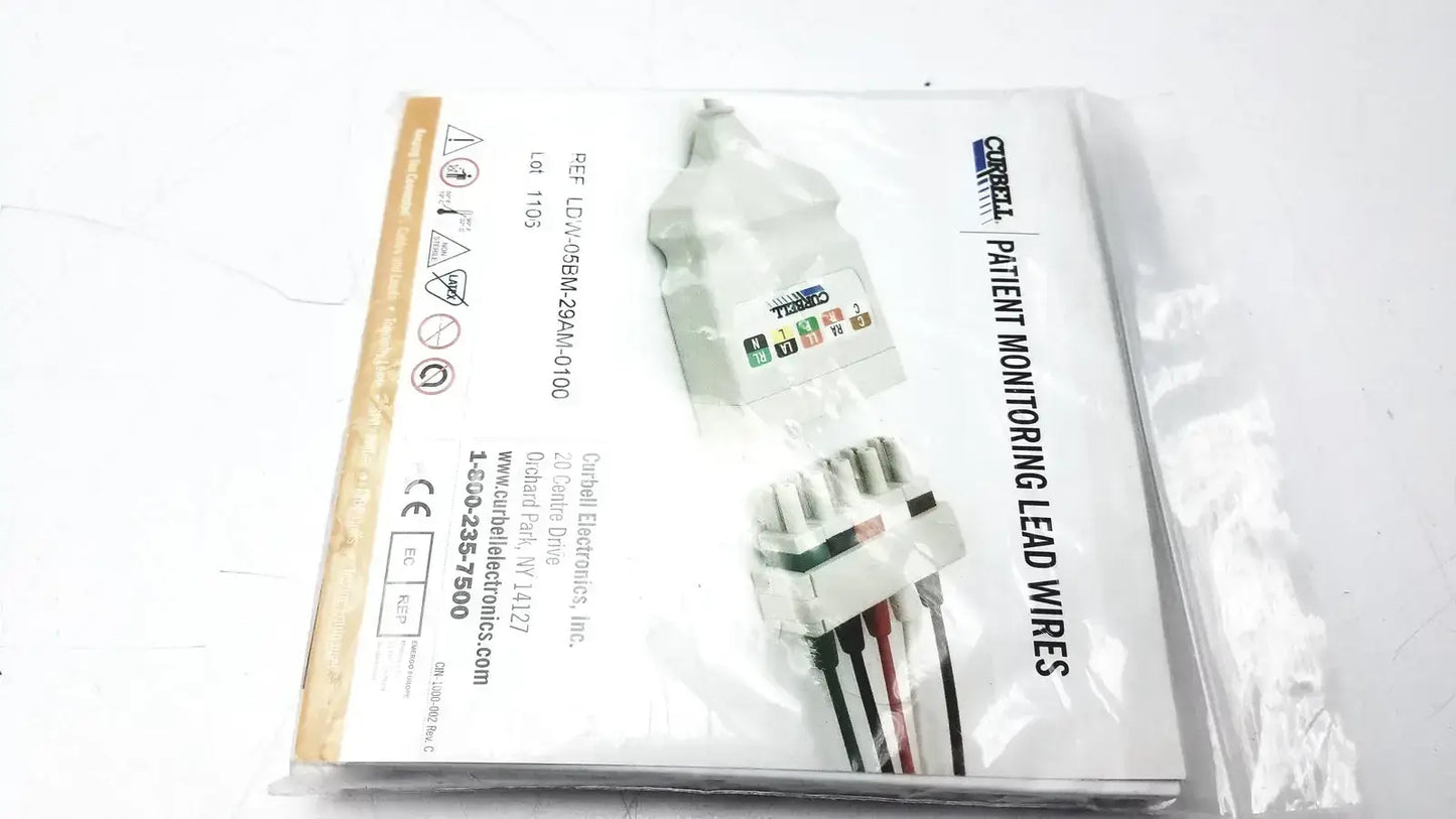 Curbell Patient Monitoring Lead Wires LDW-05BM-29AM-0100 Patient Monitoring Lead Wires, second-hand product photo 11