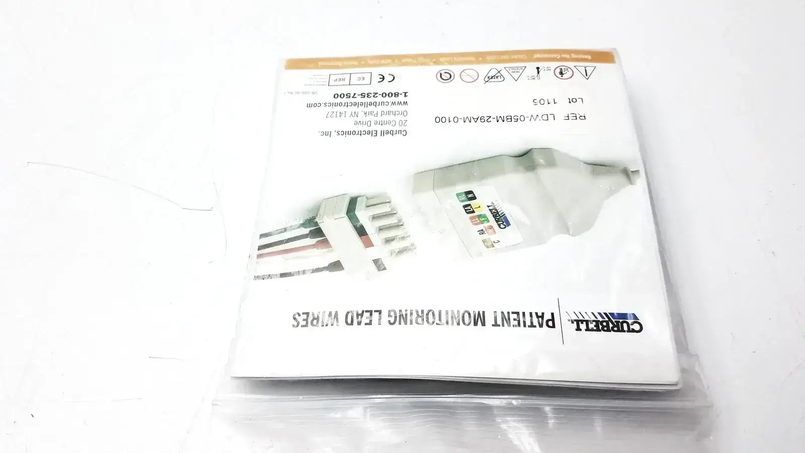 Curbell Patient Monitoring Lead Wires LDW-05BM-29AM-0100 Patient Monitoring Lead Wires, second-hand product photo 9
