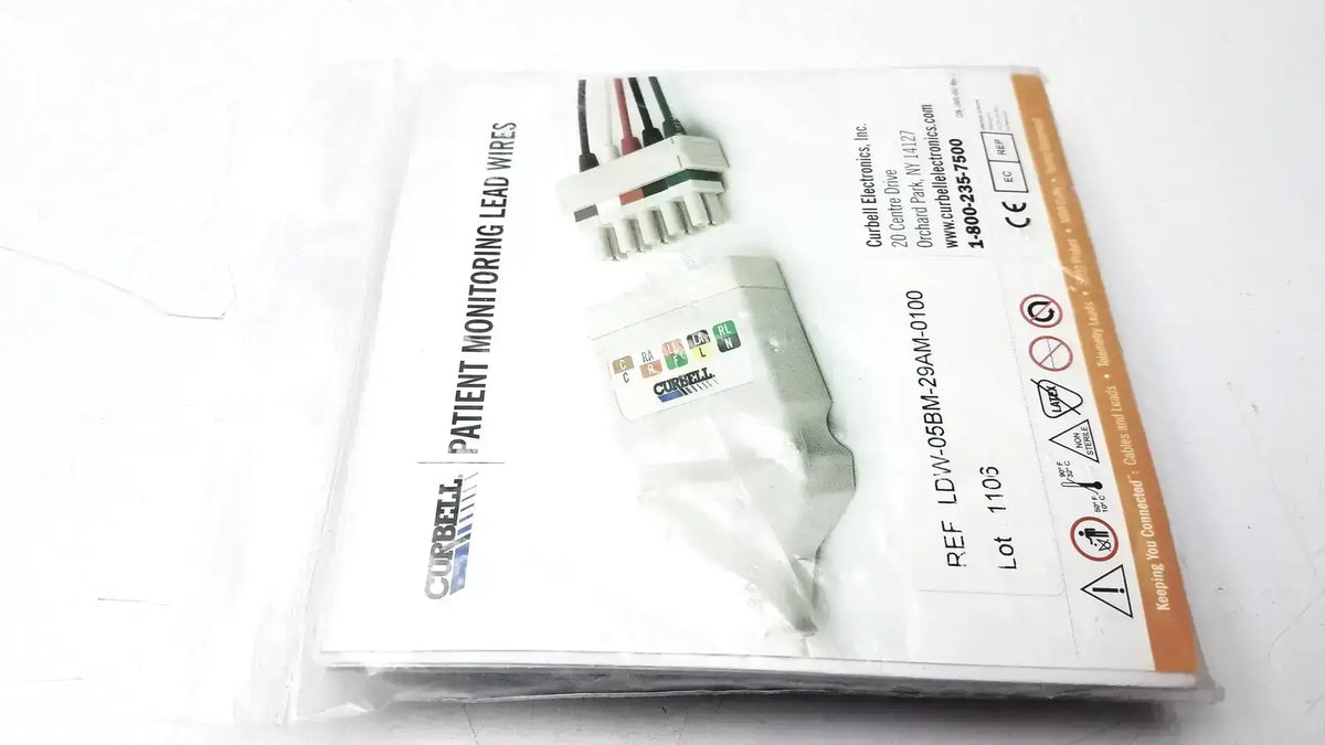 Curbell Patient Monitoring Lead Wires LDW-05BM-29AM-0100 Patient Monitoring Lead Wires, second-hand product photo 10