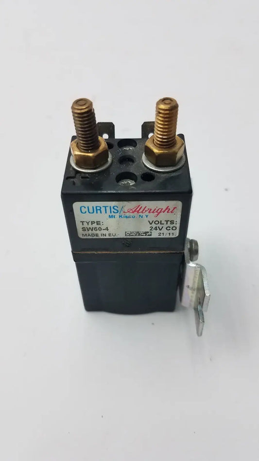 CURTIS ALBRIGHT SW60-4 24V Contactor Switch with Diode – Reliable Power Control Contactor Switch, second-hand product photo 1