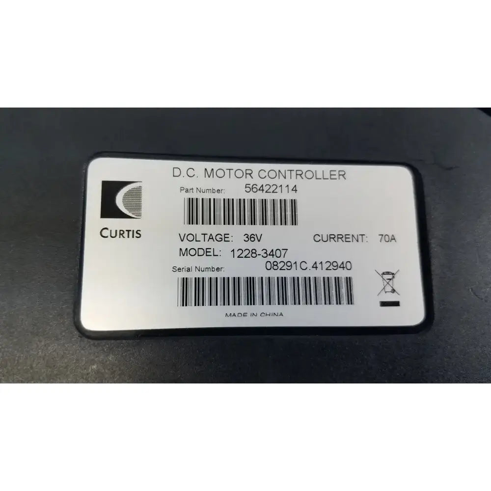 Curtis DC Motor Controller - 1228-3407 Motor Controller, second-hand product photo 9