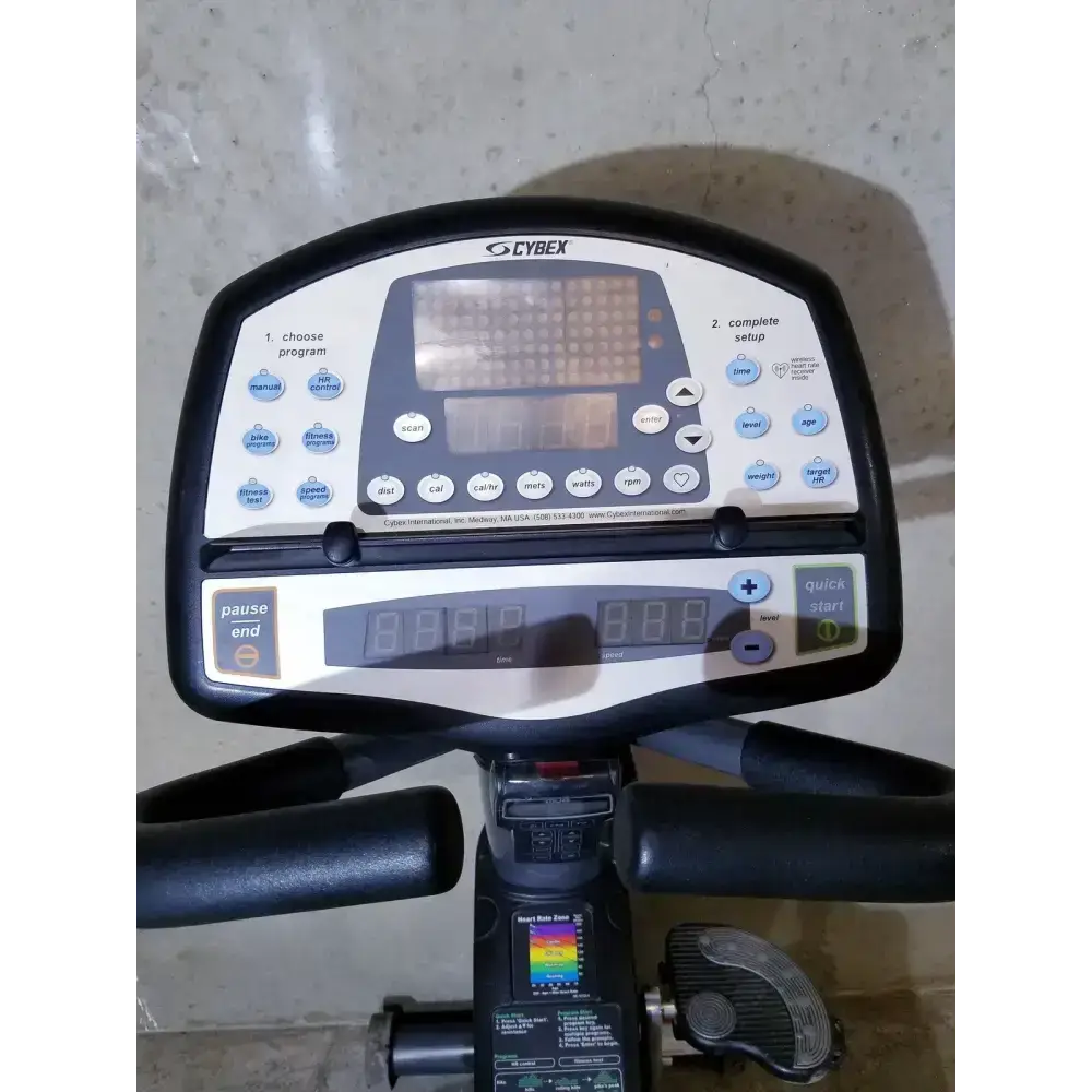 Cybex Cyclone 530r Recumbent Bike Recumbent Exercise Bike, second-hand product photo 7