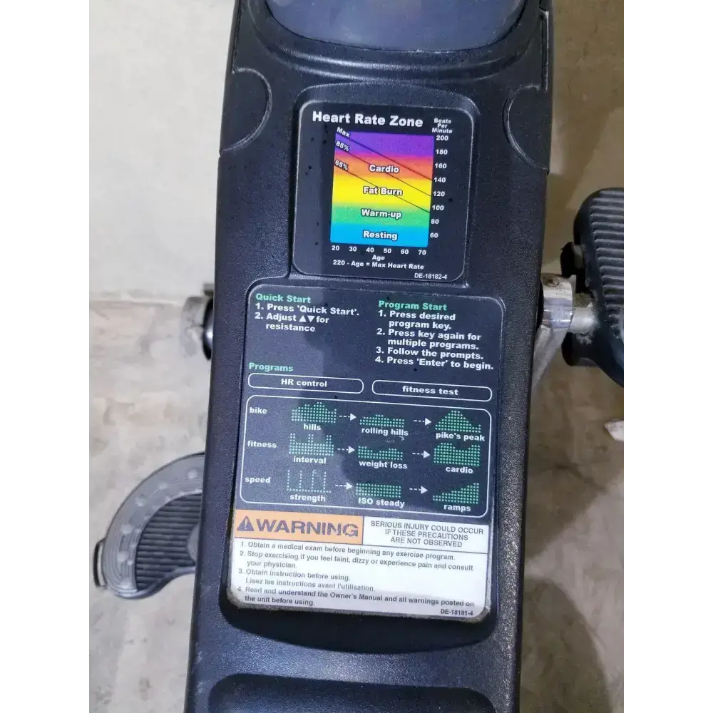 Cybex Cyclone 530r Recumbent Bike Recumbent Exercise Bike, second-hand product photo 8