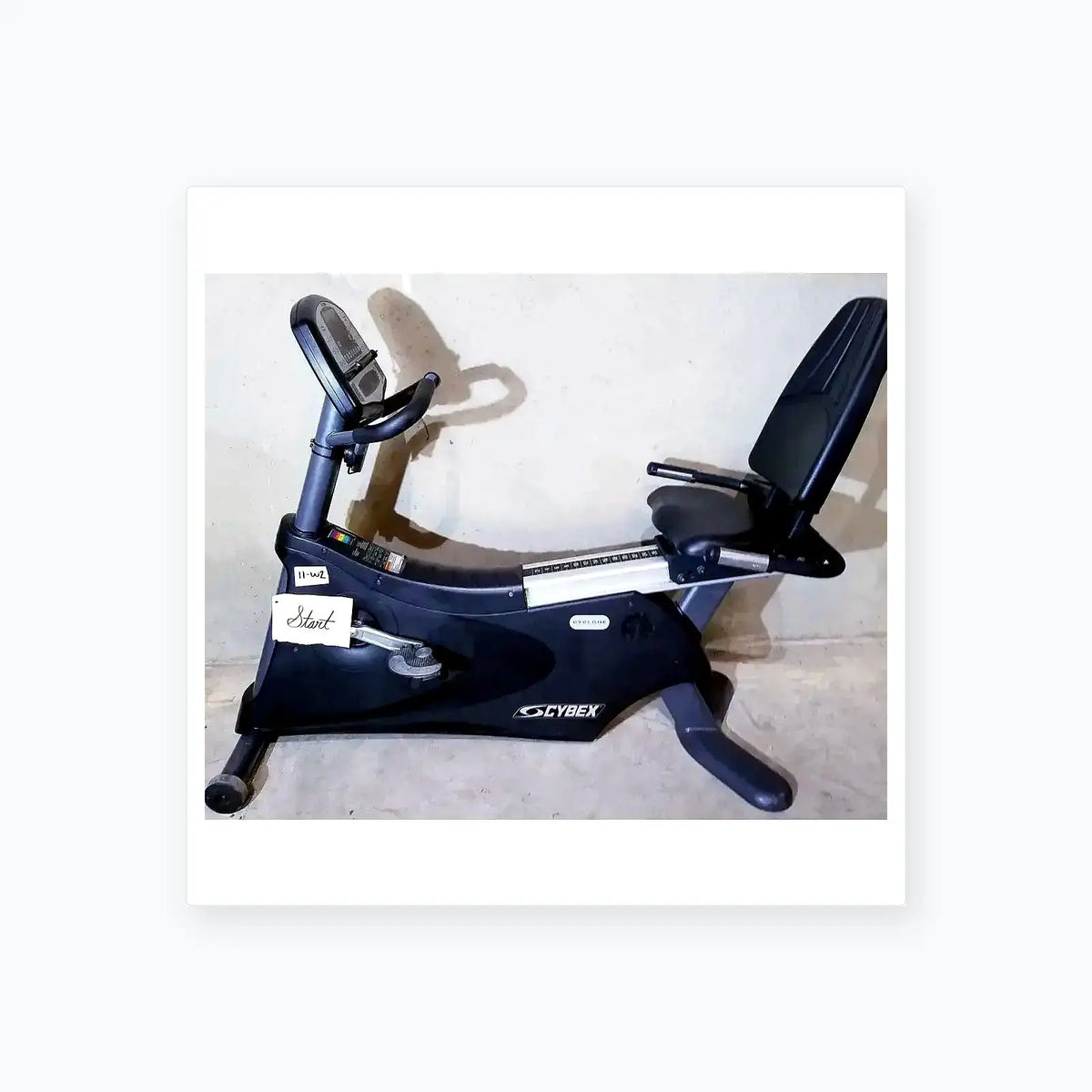 Cybex Cyclone 530r Recumbent Bike Recumbent Exercise Bike, second-hand product photo 1