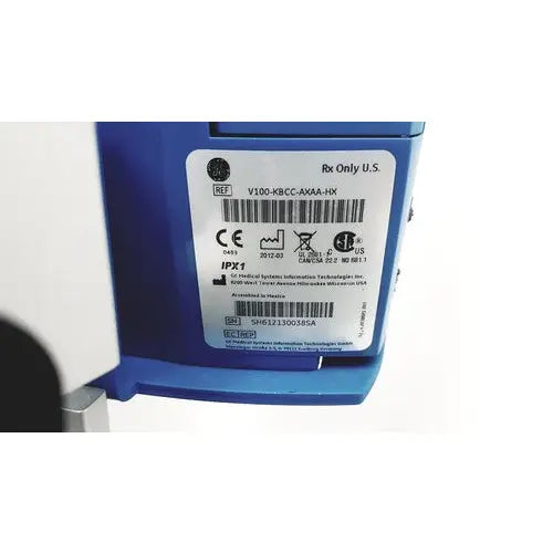 Blue cynergy cynosure dermatology laser device with white label showing model number and regulatory markings