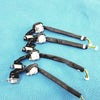 D-Sub 9-Pin Serial to 4-Pin Wire Harness Cable - Lot of 4