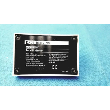 Dade Behring MicroScan Turbidity Meter for Laboratory Microbiology Analysis Turbidity Meter, as-is (for parts) product photo 2