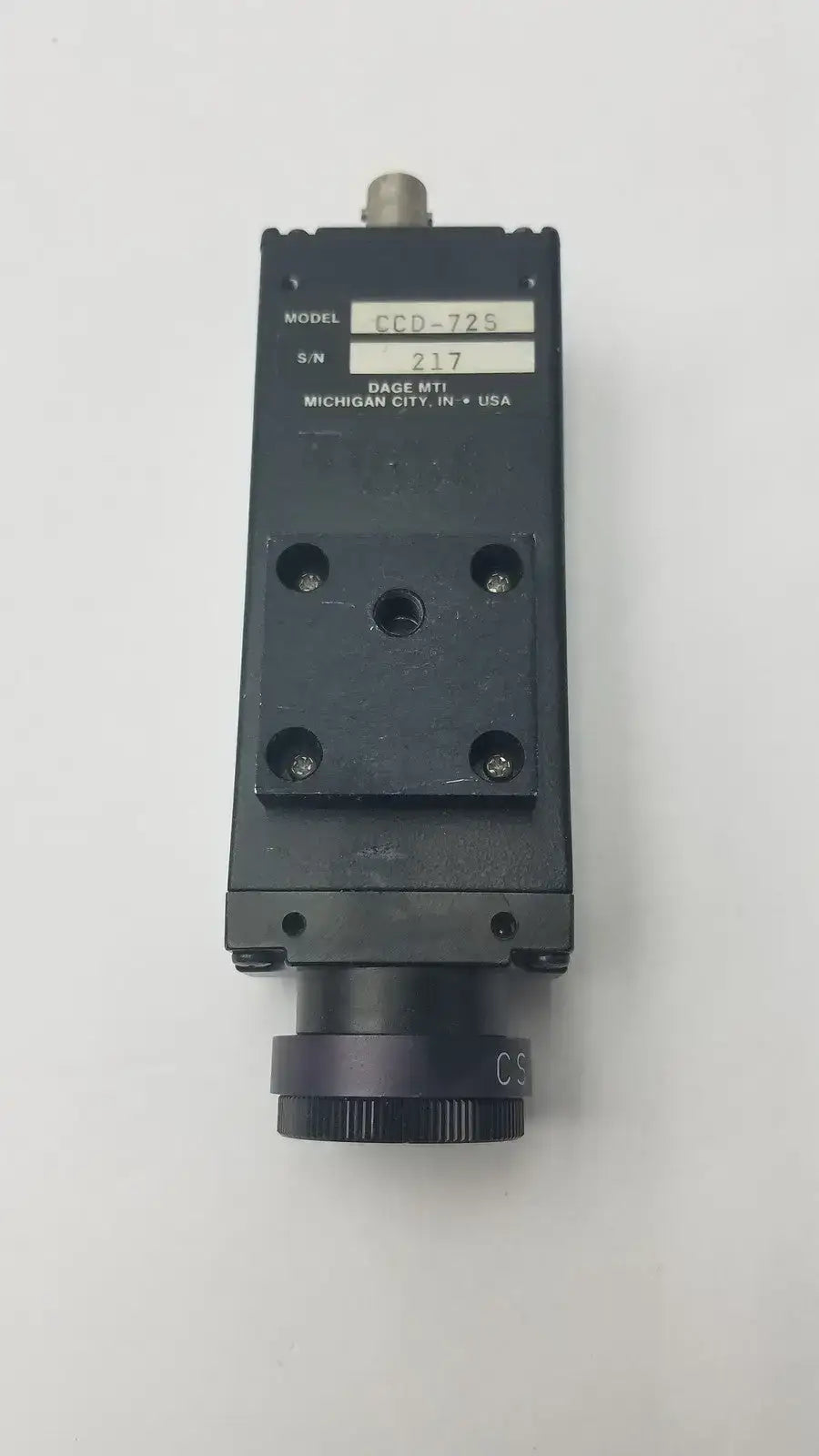 Dage-MTI CCD-72S CCD72S Microscope C-Mount Monochrome Camera Microscope Camera, as-is (for parts) product photo 7