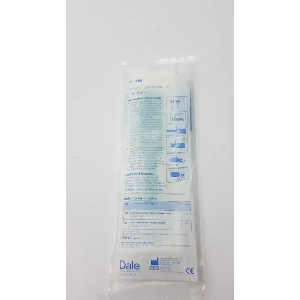 Dale Hold n Place Leg Band Ref 316 Tube Securement Leg Band, second-hand product photo 8