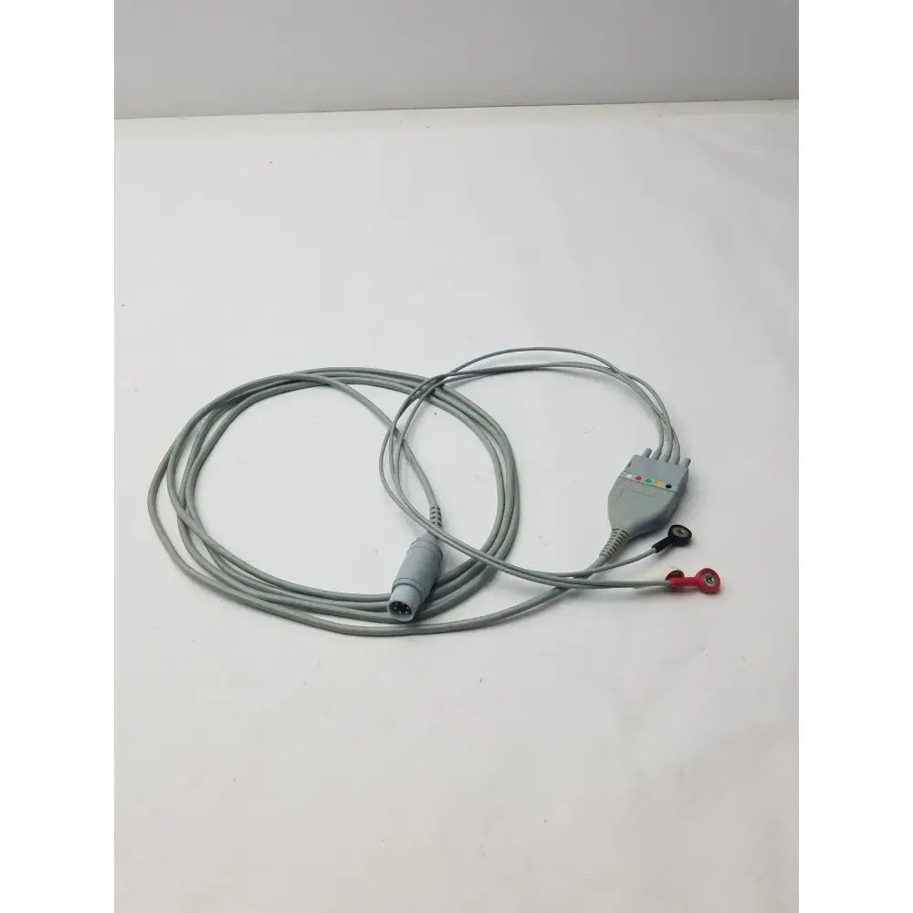 Datascope 0012-00-1261-02 and 0012-00-1255-01 5-Lead ECG Trunk Cable & Leadwires ECG Trunk Cable & Leadwires, second-hand product photo 1