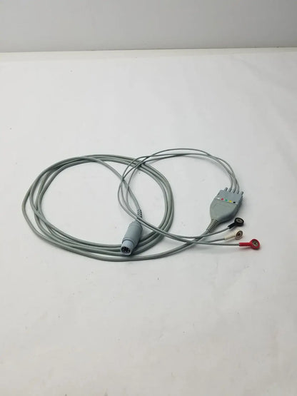 Datascope 0012-00-1261-02 and 0012-00-1255-01 5-Lead ECG Trunk Cable & Leadwires ECG Trunk Cable & Leadwires, second-hand product photo 6