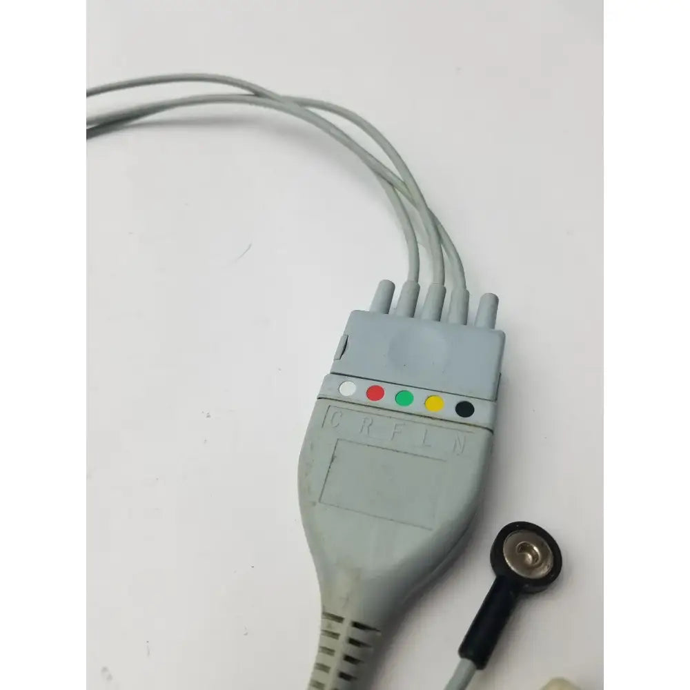Datascope 0012-00-1261-02 and 0012-00-1255-01 5-Lead ECG Trunk Cable & Leadwires ECG Trunk Cable & Leadwires, second-hand product photo 5
