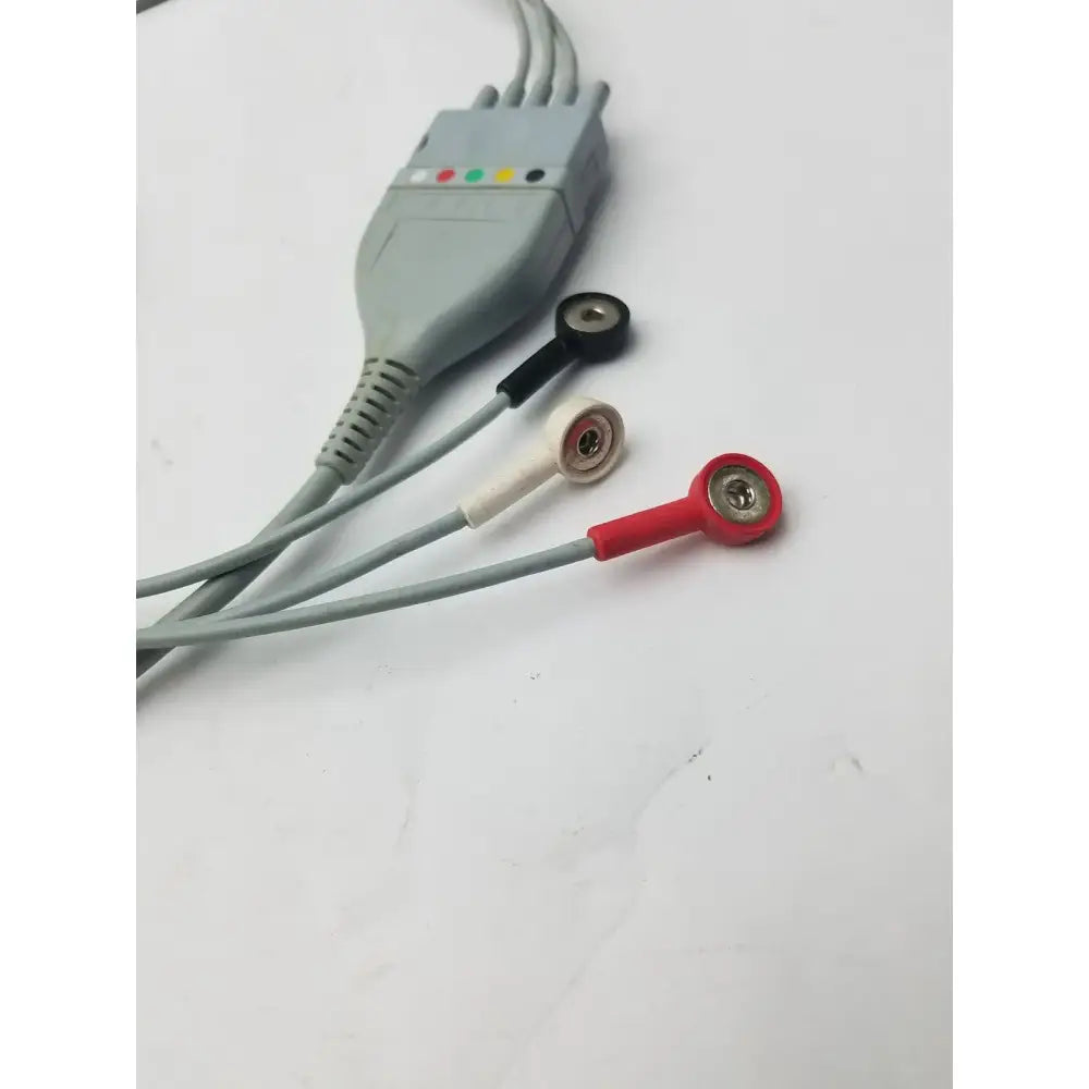 Datascope 0012-00-1261-02 and 0012-00-1255-01 5-Lead ECG Trunk Cable & Leadwires ECG Trunk Cable & Leadwires, second-hand product photo 4
