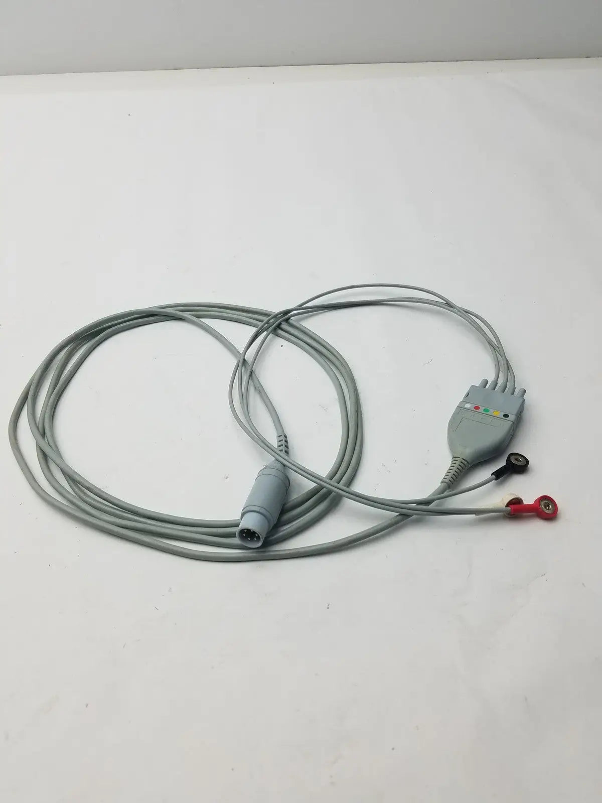 Datascope 0012-00-1261-02 and 0012-00-1255-01 5-Lead ECG Trunk Cable & Leadwires ECG Trunk Cable & Leadwires, second-hand product photo 2