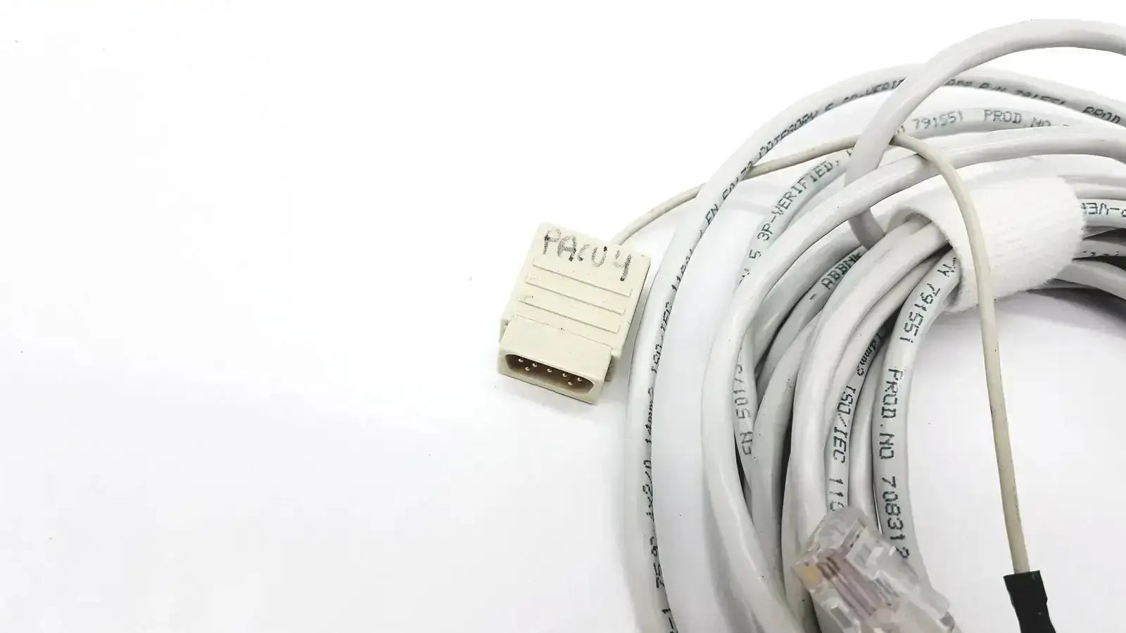 Datex Ohmeda Datex-Extension Mon/AIC Network Cable 20ft Length - Order Code 885271 Network Cable, second-hand product photo 4