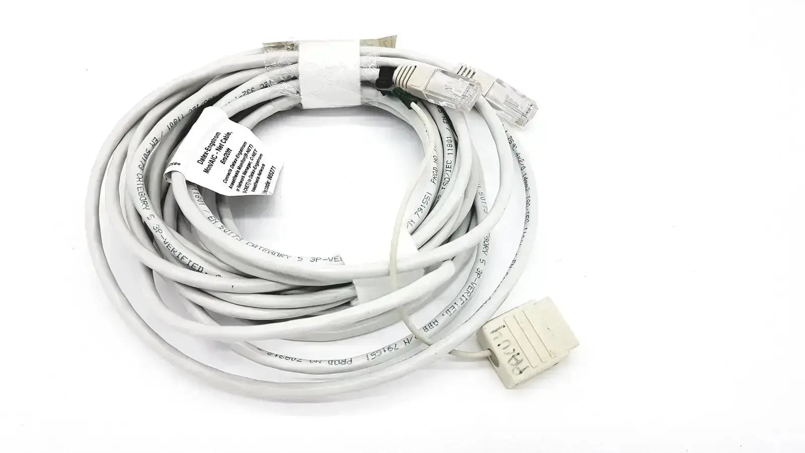 Datex Ohmeda Datex-Extension Mon/AIC Network Cable 20ft Length - Order Code 885271 Network Cable, second-hand product photo 14