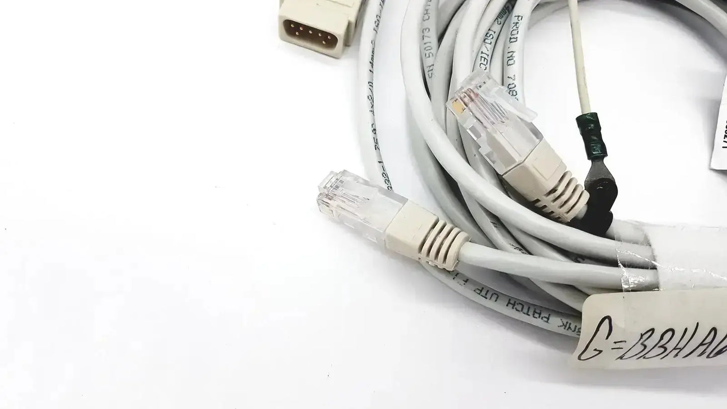 Datex Ohmeda Datex-Extension Mon/AIC Network Cable 20ft Length - Order Code 885271 Network Cable, second-hand product photo 5
